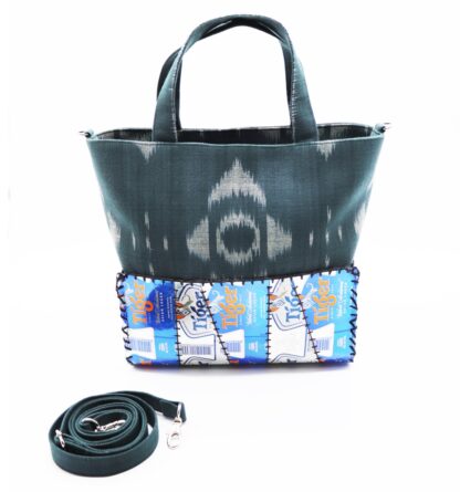 Trapeze Tote Bag Front