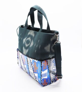 Trapeze Tote Bag Side